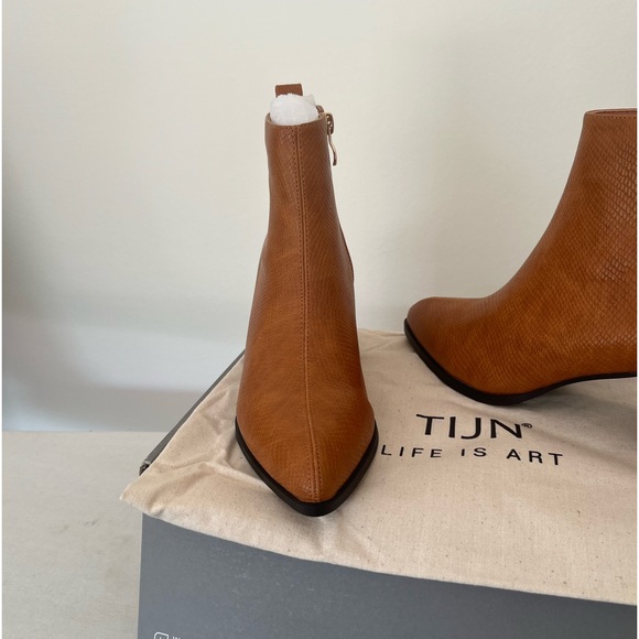 TIJN Selma boots color amber, size 7 - Picture 8 of 11